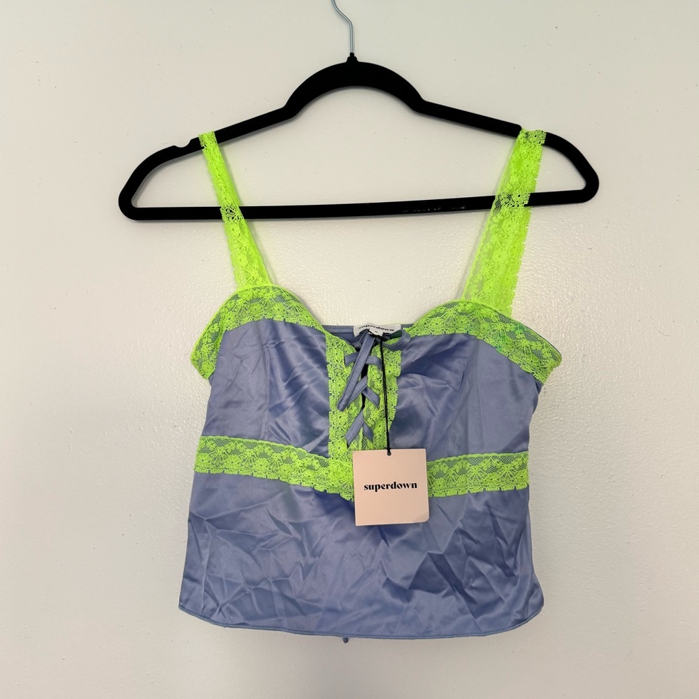 NWT superdown corset / bustier top